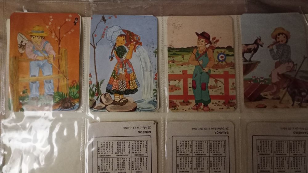Onze calendários signos antigos, 1986.