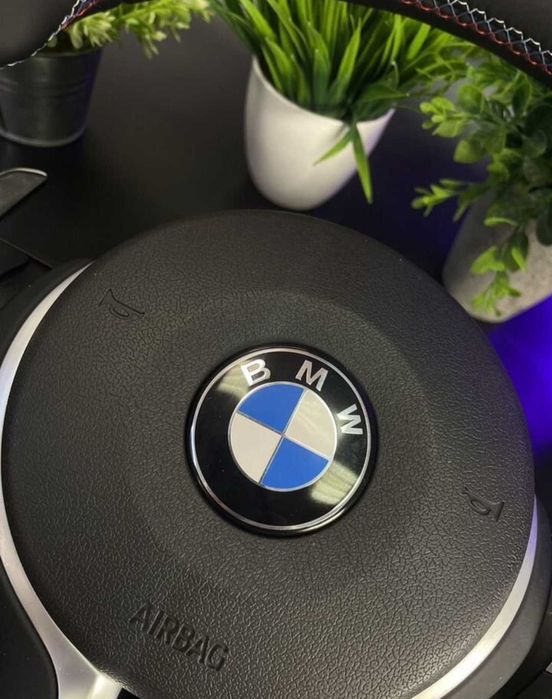 ‼️ BMW F Series M3 Кермо Premium ‼️Ціна вказана за кермо з подушкою Спортивний Шкіряний Руль Nappa M Style F30 F31 F32 F33 F36 F20 F21 F10 F11 F25 F15