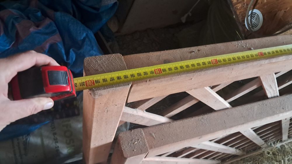 Pergole drewniane 200 cm x 3, plus kotwy, nowe,na pnącza, na róże,