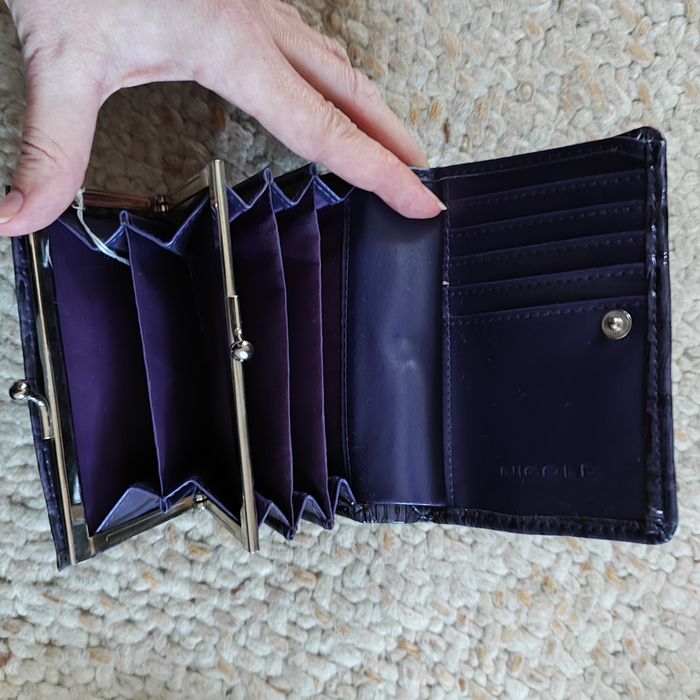 Portfel damski z ekoskóry