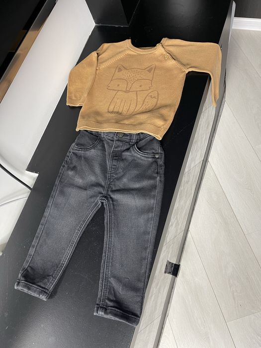 Костюм Nice, кофта Puma, джинси Next, Zara, F&F, H&M, Primark