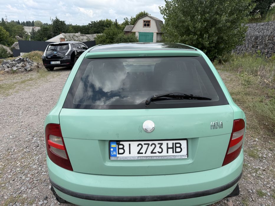 Skoda Fabia 1.4 газ