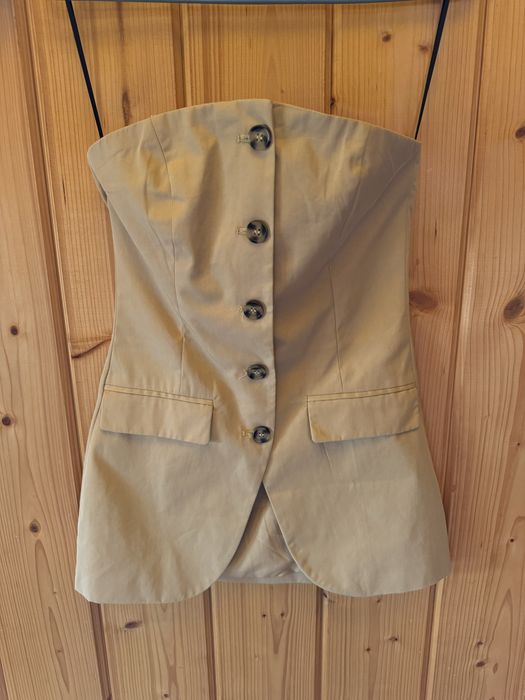 Топ бандо  на гудзиках /корсет