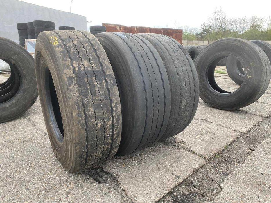Opony używane 385/65r22.5 Bridgestone Duravis R-trailer 002 Evo 9-10mm