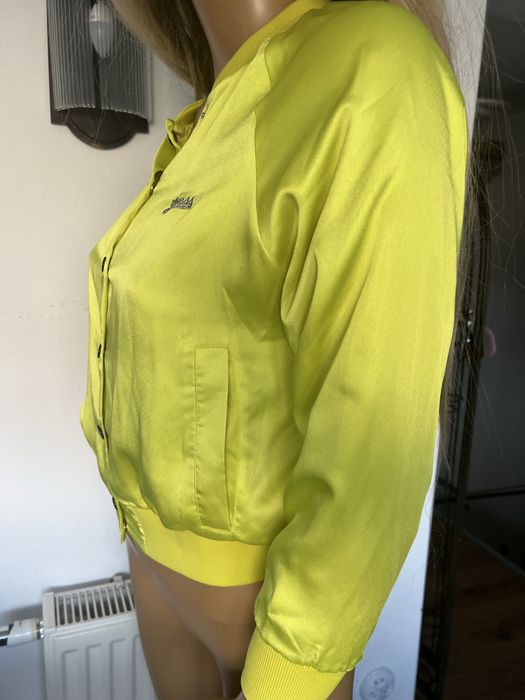 Guess S neonowa bomberka damska bluza zielona S