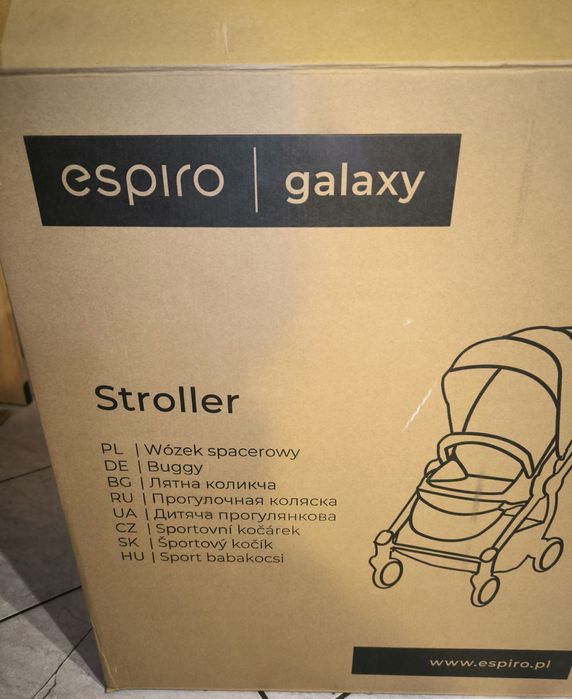 Spacerówka Galaxy Espiro dla wysokiego dziecka