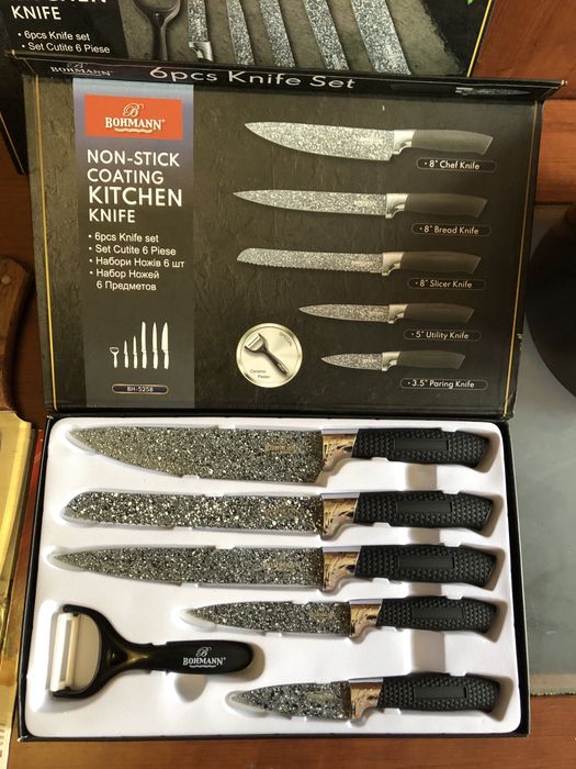 Новые, кастрюли-ножи из нержавеющей стали 18/10