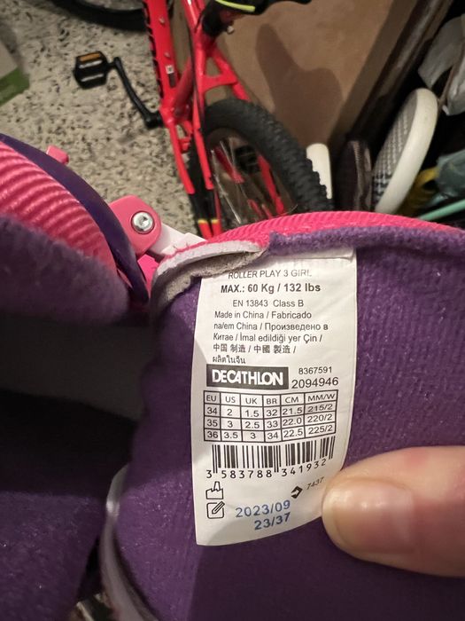 Patins extensiveis 34-36 Decathlon