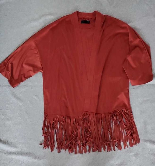 Kimono z frędzlami / Kurtka Reserved