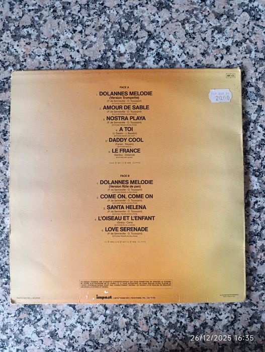 Vários discos de vinil de 33 tours