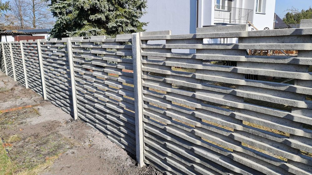 Ogrodzenia Betonowe, Panelowe 3D, Bramy Furtki z MONTAŻEM