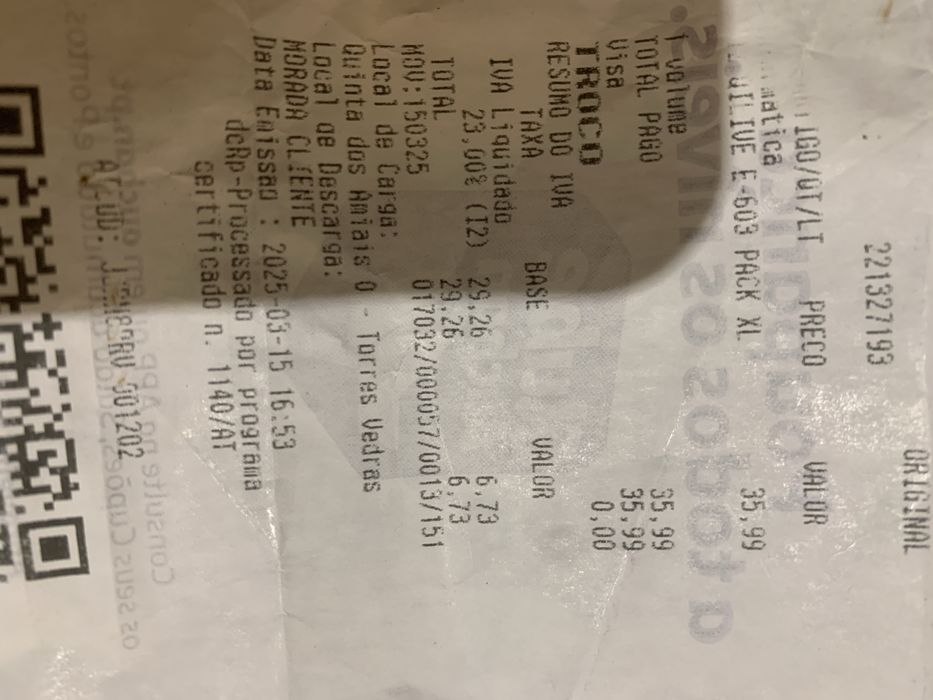 Tinteiros Novos E-603 ainda com garantia
