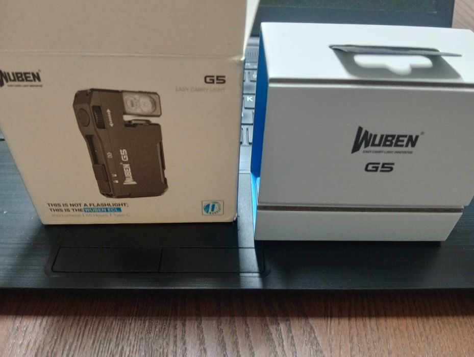 Lanterna Wuben G5 Mini LED 400lm - Nova na Caixa (EDC / RGB)