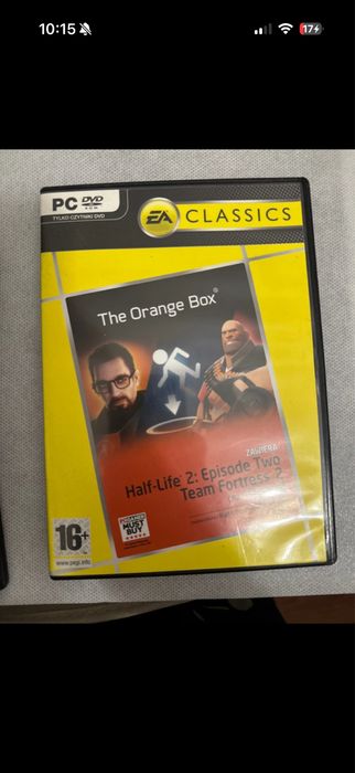 The orange box pc dvd