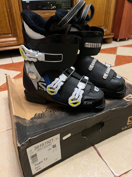 Narty Salomon 120 cm + buty narciarskie Salomon 24/24,5