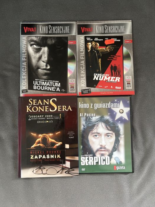 4 doskonale filmy akcji-Zapasnik, Serpico, Zabojczy numer i Ultimatum