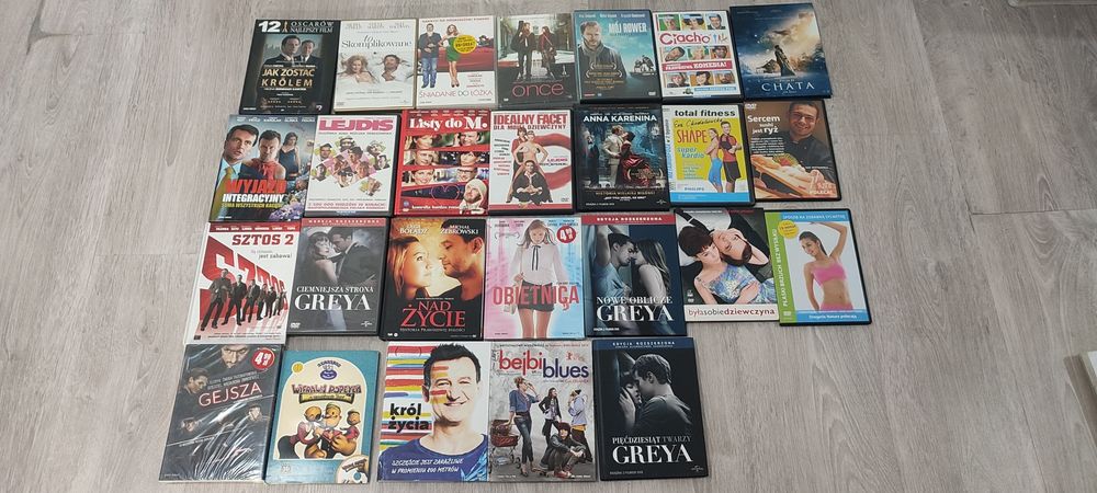 Zestaw 26 filmów na DVD