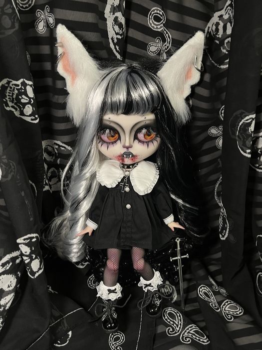 Кастомна лялька блайз custom blythe doll monster high монстер хай