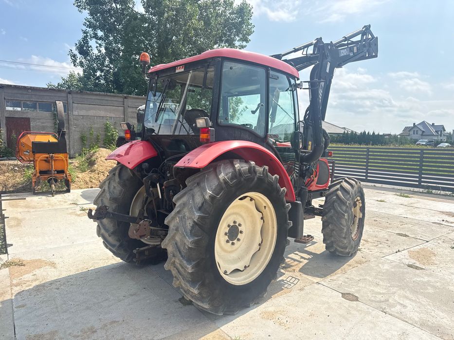 Zetor 8541 proxima plus z ładowaczem czołowym trać-lift 120 ładowacz czołowy