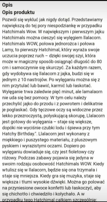 Hatchimals interaktywny pluszak