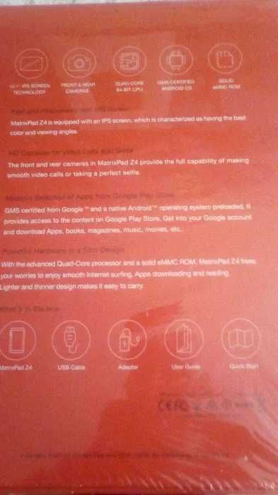 Планшет Vankyo MatrixPad Z4 10 2/32GB WiFi Black