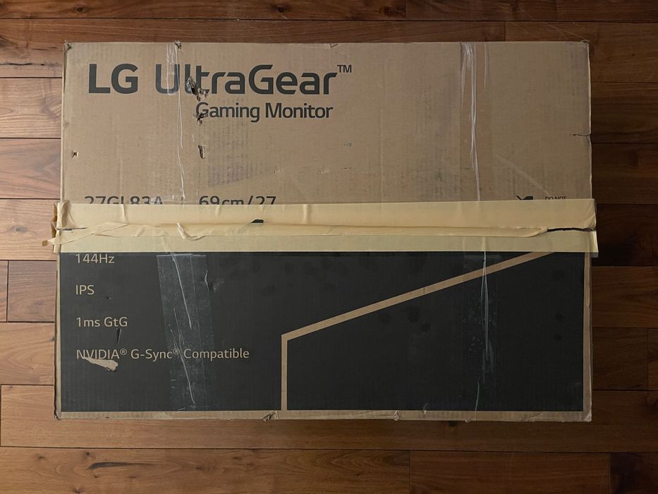 Monitor dla gier LG 27gp850-b, 2K, 144hz, IPS