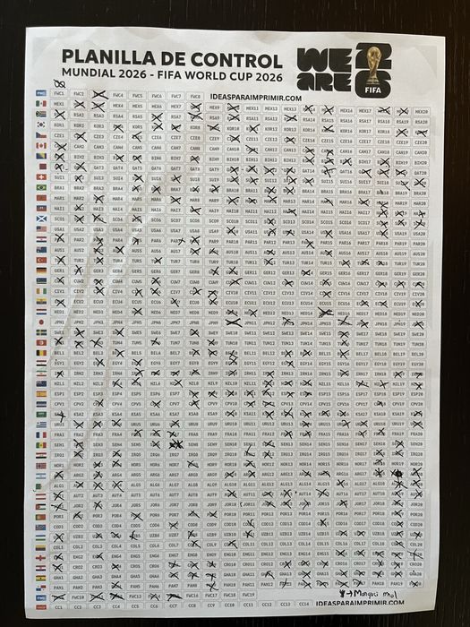 Cartas do capeonato de 2026