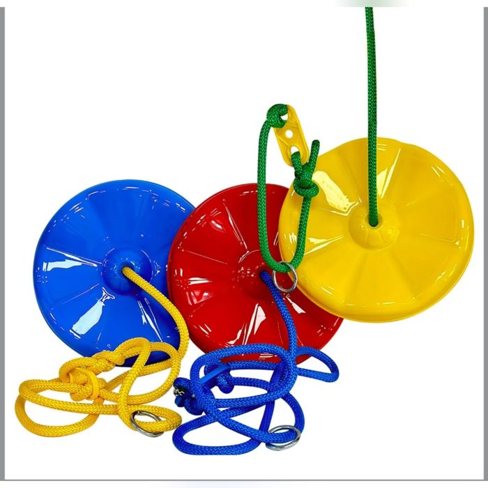 Тарзанка дитяча підвісна качеля гойдалка тарілка драбина лесенка сходи