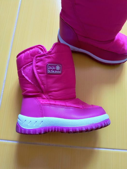 Сапоги зимові для дівчинки