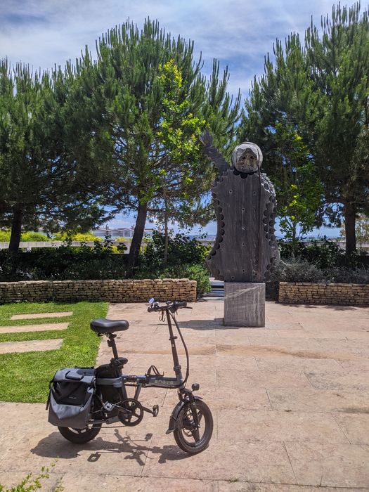 Bicicleta Elétrica Dobrável Semi nova