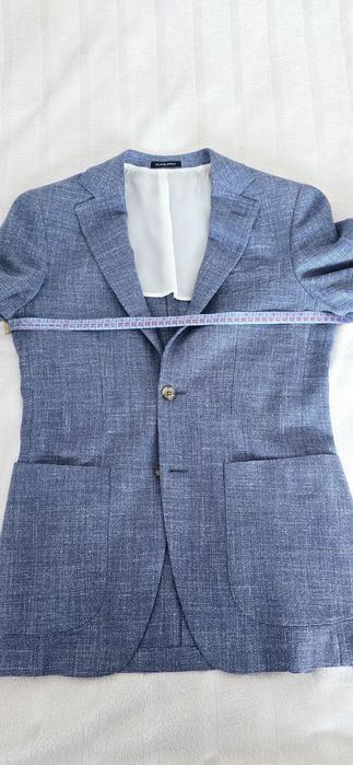Nowa marynarka Suitsupply r. 44 (wełna, jedwab, len, kaszmir)