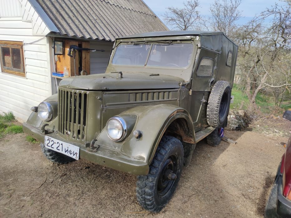 Газ 69 1972 рік випуску, раритет