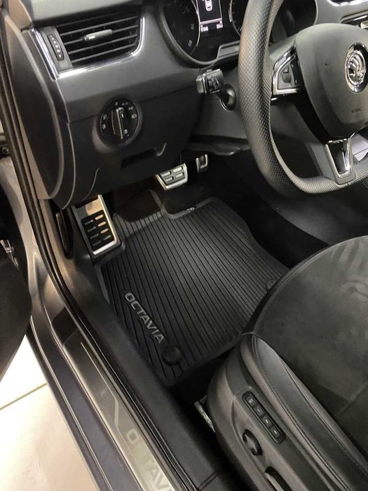 Коврики оригінал Skoda Octavia A7 A8 Kodiaq Karoq Superb Fabia