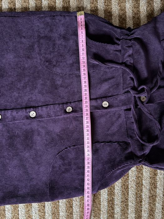 Сукня вельветова фіолетова