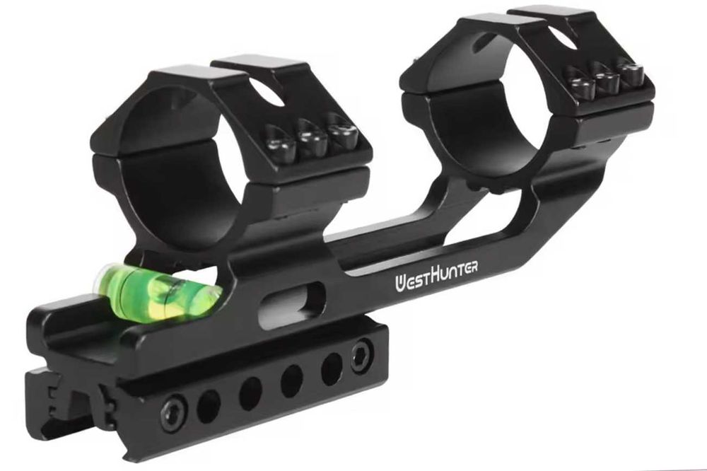 Jednoczęściowy montaż lunety uniwersalny poziomica