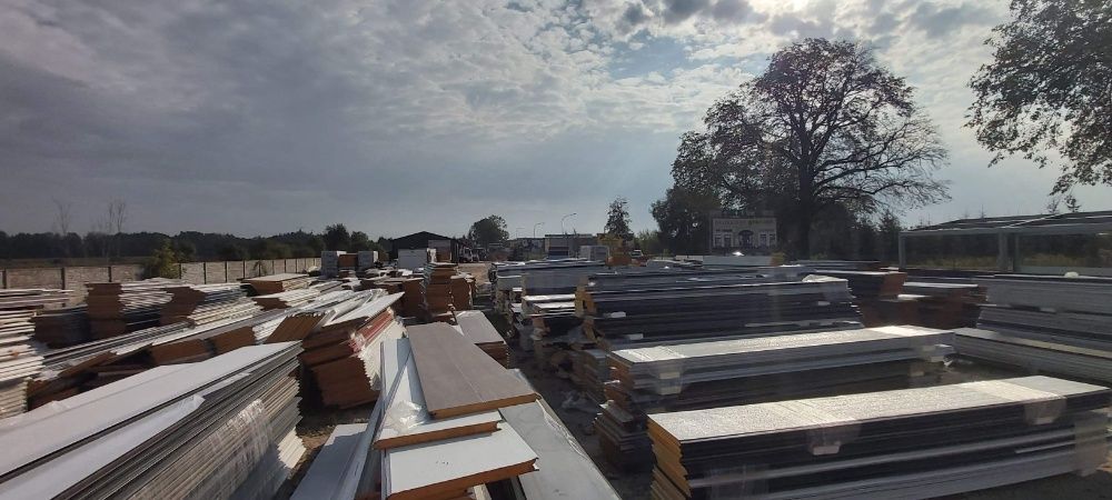 Płyty warstwowe Dachowe 40mm NOWE II gat