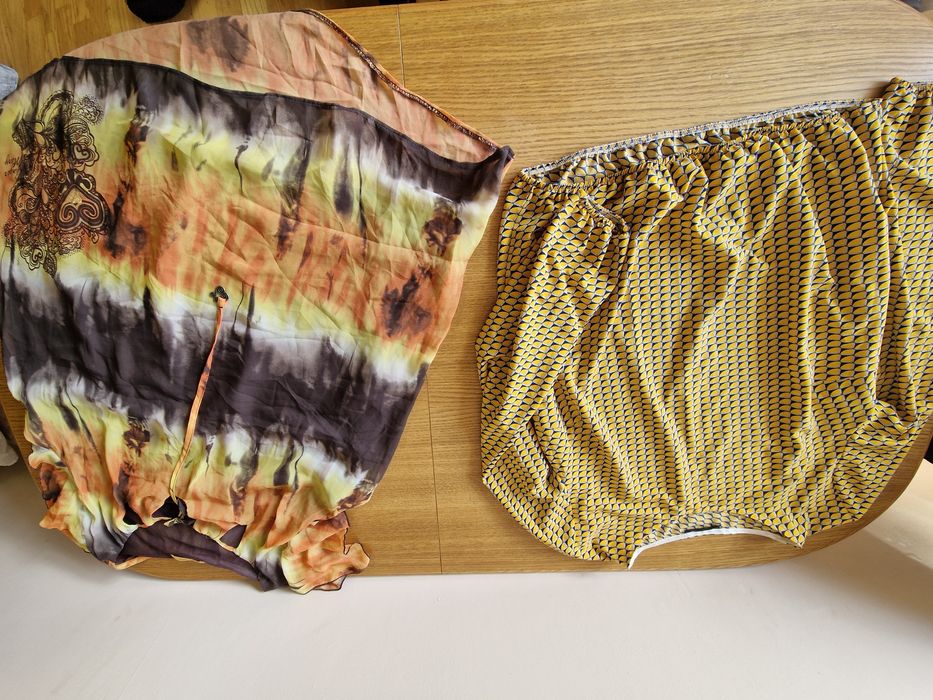 Paka ubrań damskich.