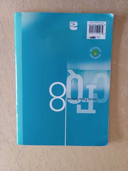 Descobrir CFQ - Físico - Químicas - 8 ano (como novo)