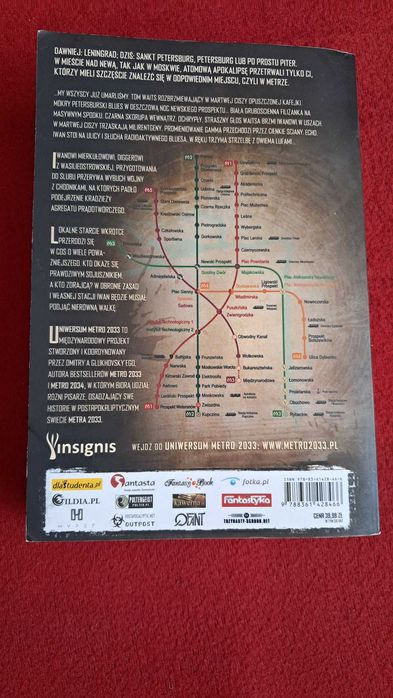 Uniwersum Metro 2033 Piter Szymun Wroczek Dmitry Glukhovsky
