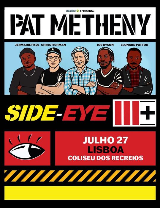 Bilhetes para concerto de Pat Metheny