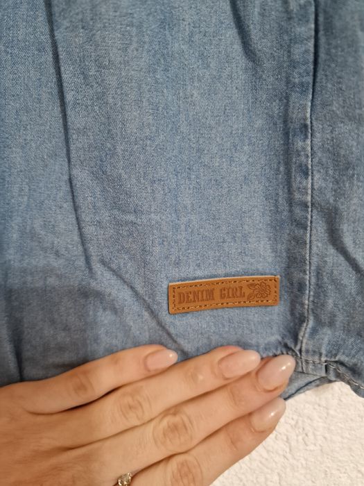 Jeansowa sukienka tunika pepperts sukienka dziewczęca denin