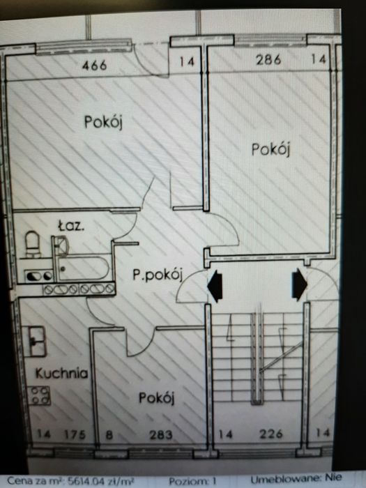 Sprzedam mieszkanie 3 pokoje 57 m2