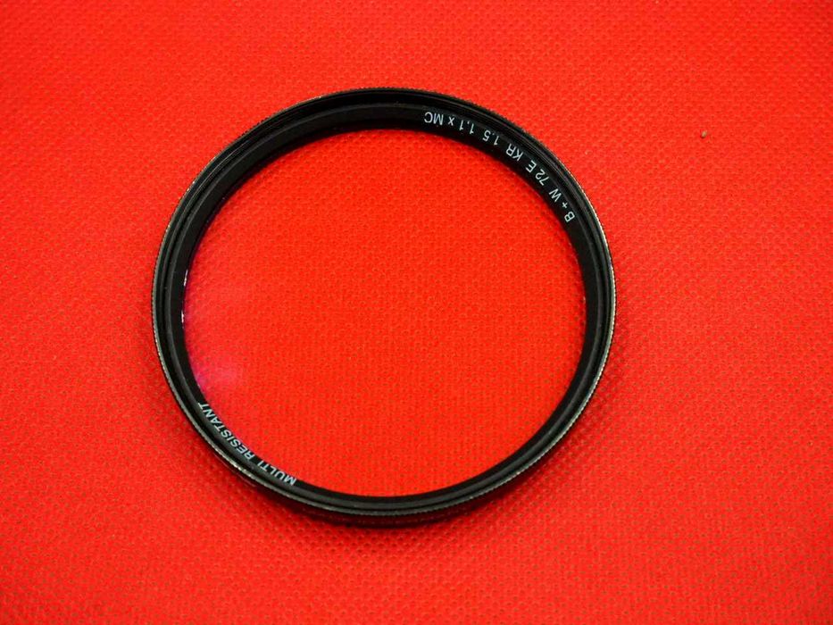 2. B+W FILTR FOTO używany, idealny, bez rys OCHRONNY 72 mm