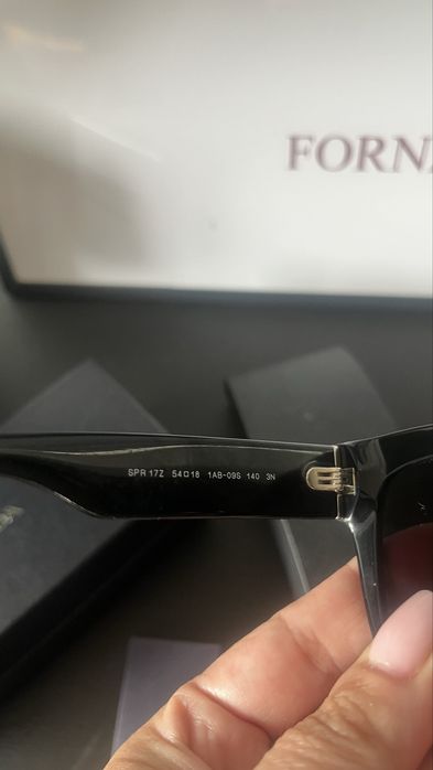 Oryginalne Okulary Przeciwsłoneczne PRADA SPR 17Z Czarne