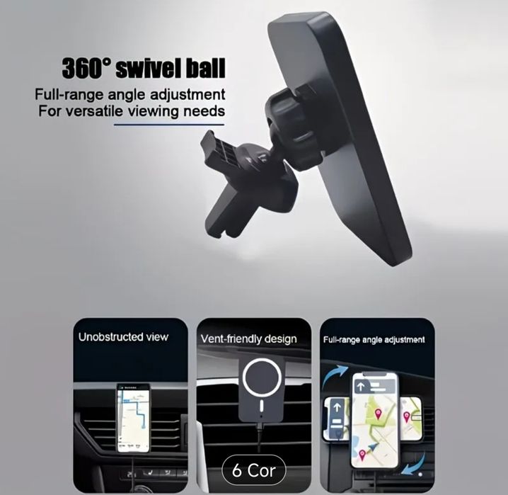 Suporte carregador Magnético