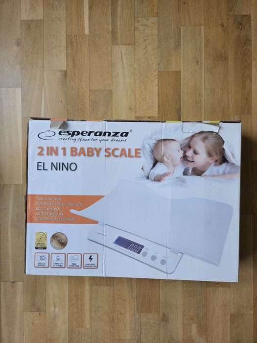 Waga 2w1 dla niemowląt i dorosłych El Nino Esperanza. Stan IDEALNY!