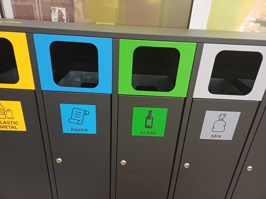 stacja segregacji śmieci