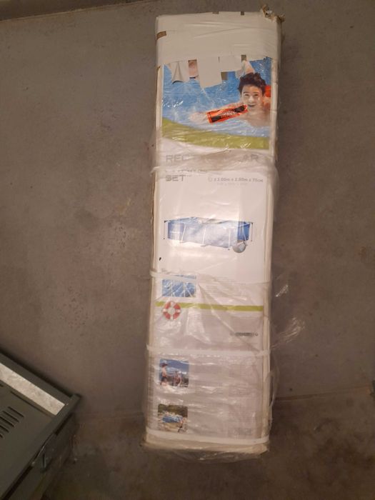 basen intex 3x2x0,75m + osprzęt pompa, pokrowiec oraz chlor i łatki