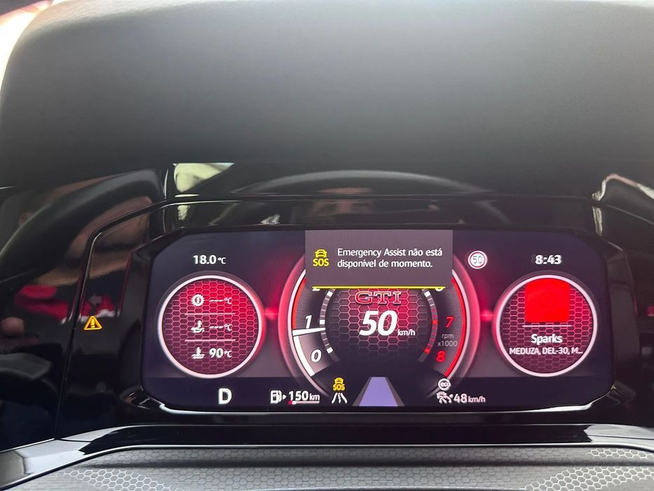 Reparação Erro Travel Assist SOS VW Golf VIII 8  Tiguan Passat Touran