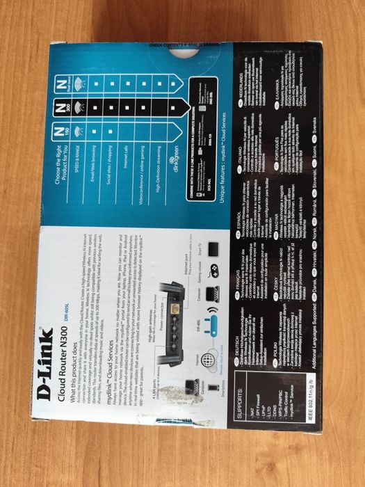 Router D-Link N300 DIR-605L